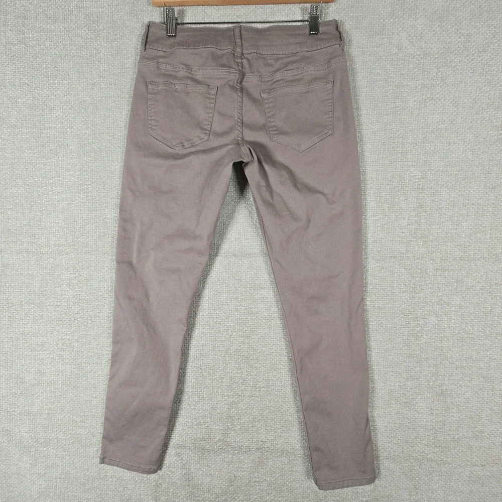 Maurices‎ Women Slim Fit Colored Denim Pants Taupe Mauve Size M-R Waist 30